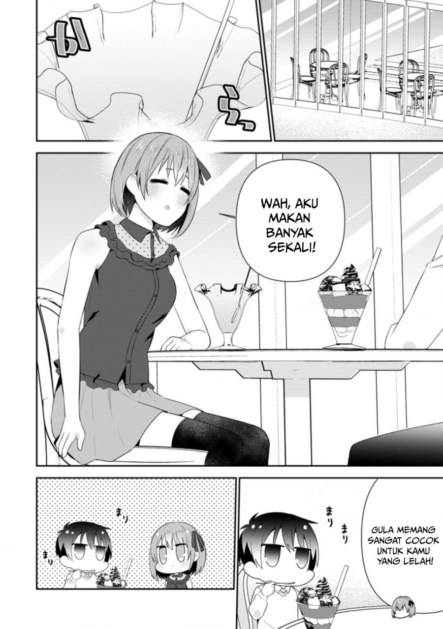 The Cute Girl Sitting Next to Me Is Trying to Make Me Fall in Love With Her as a Way to Ridicule Me Chapter 18 Bahasa Indonesia